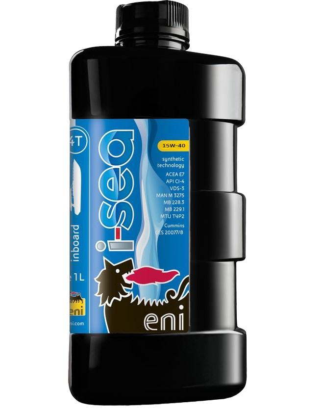 Моторное масло Eni i-Sea Inboard 4T 15W-40, 1л